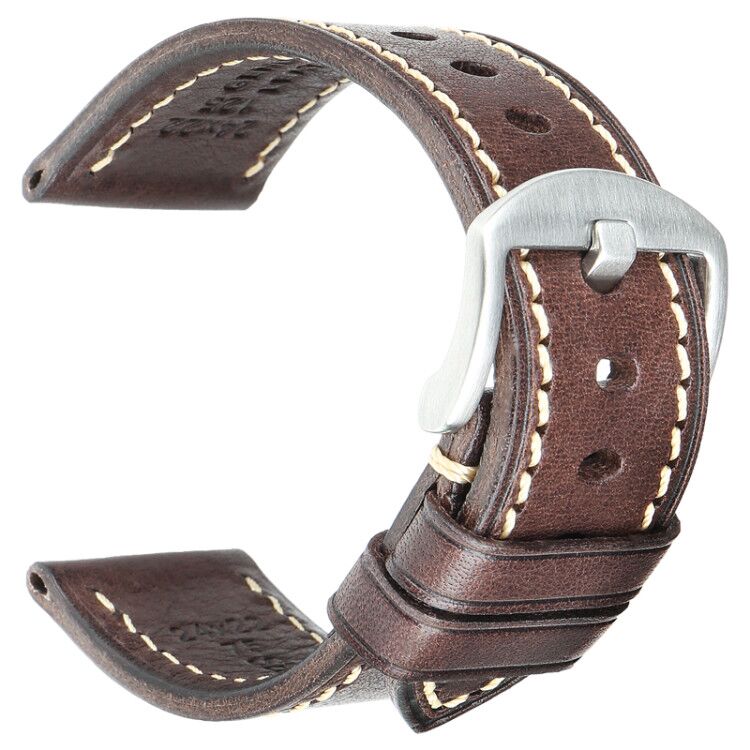 

Ремінець для годинника Розкішний ремінець для годинника Натуральна шкіра Ремінці для годинника 20 мм 22 мм Чорний Темно-коричневий Жіночий Чоловік Ремінець для годинника з натуральної шкіри 21mm