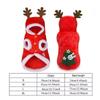 1pc Christmas Dog Clothes Santa Costume for Puppy Chihuahua Yorkshire Pet Cat Clothing Jacket Coat Costume New Year