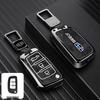 Geely Boyue Pro/Xingyue S Car Key Protective Shell with Fashion Buckle - Full Coverage Metal Case