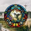 Hummingbird Glass Window Electrostatic Stickers Anti-Collision Static Cling Window Vinyl Decals Non Adhesive Home Decoration
