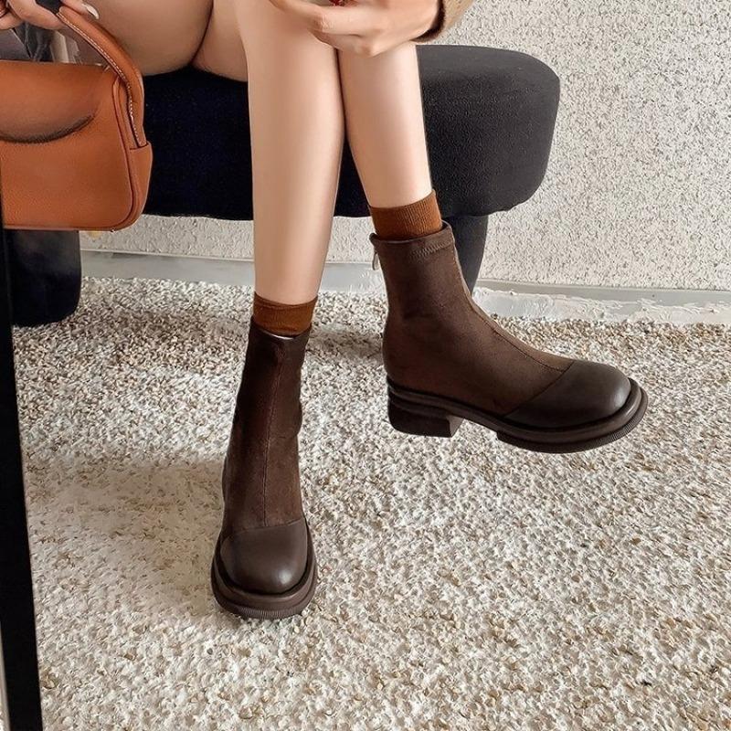 Best-selling Shoes: Anti-slip Ankle Boots, Versatile Retro Height-increasing Boots, Women's Shoes