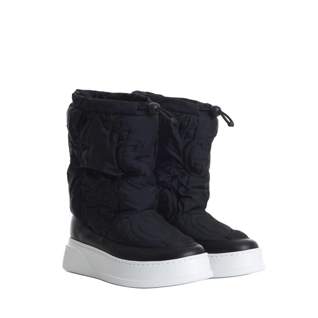 Gucci Cloth Boot 'Black' 721104 FAAWE 1164