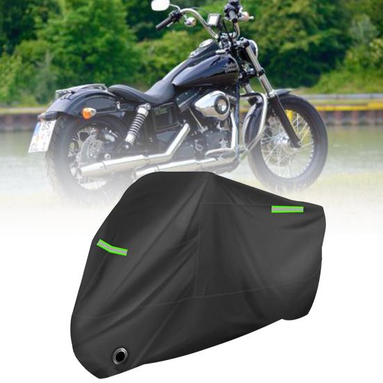 

Чехол для мотоцикла Водонепроницаемый чехол Универсальный мотоцикл Черный Износостойкий Защитный для скутера