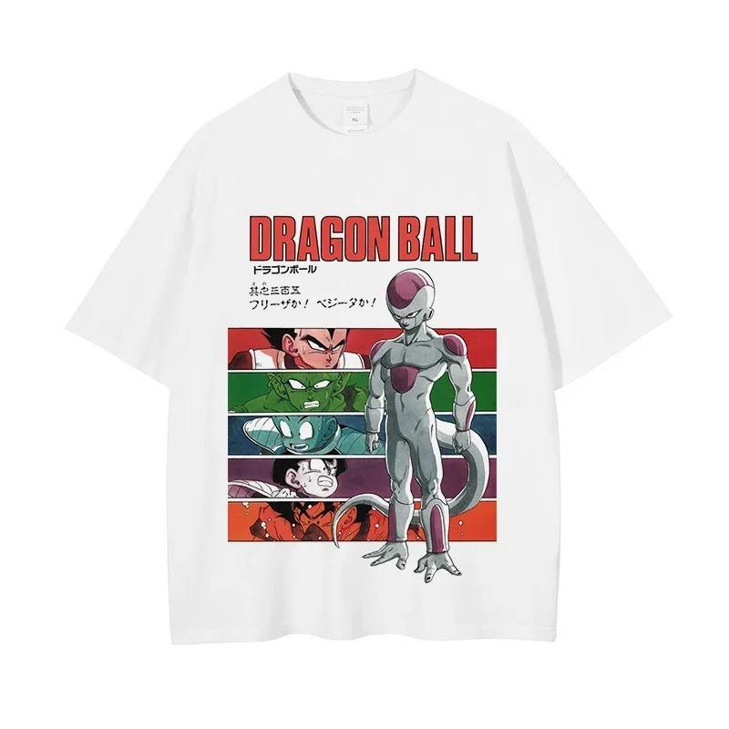 Hot Sale Anime Dragon Ball Majin Buu Hercule Manga Graphic Print T-shirt Men Women Streetwear Y2k Harajuku Fashion Casual Oversized Top Summer New Tee