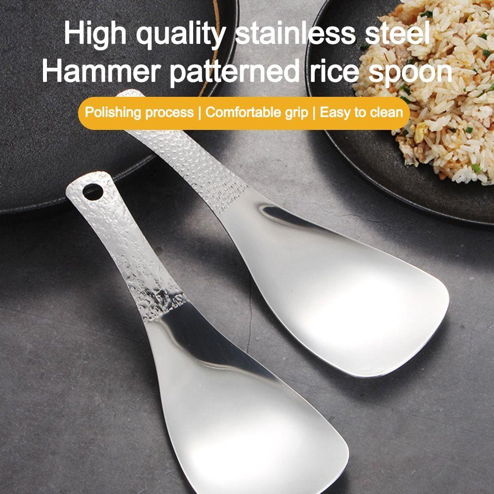 

Durable Anti-Stick Rice Spoon Thickened Rice Shovel Creative Rice Spoon Kitchen Tools C