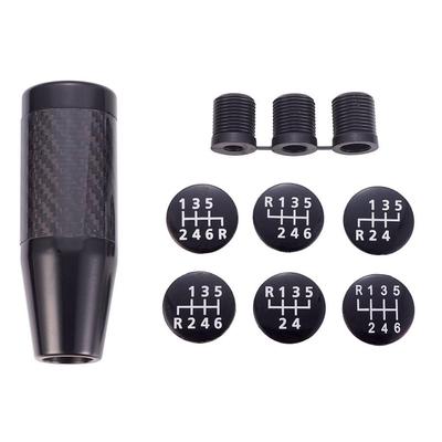 5/6 Speed Manual Car Gear Knob Shift Knob Vehicle Gear Knob Aluminum Shifter Lever Gearsitck Handle 10CM