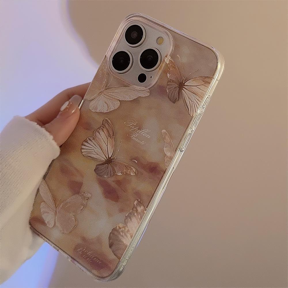 Halo Dye Fantasy Butterfly Phone Case for Phone 11/12/13/14/15