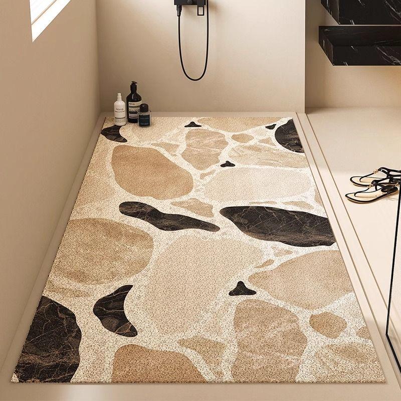Bathroom Floor Mat Fully Covered Bathroom Floor Mat Shower Area Drain Mat