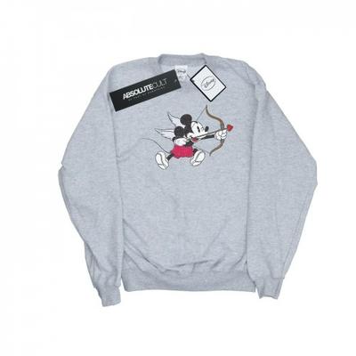 Жіночий/Дівчачий світшот з Міккі Маусом і Купідоном