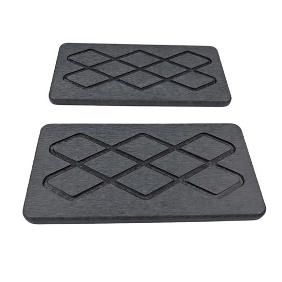 2Pcs Diatomite Absorbent Tray for Kitchen Soap Dish Plant Pot Mat