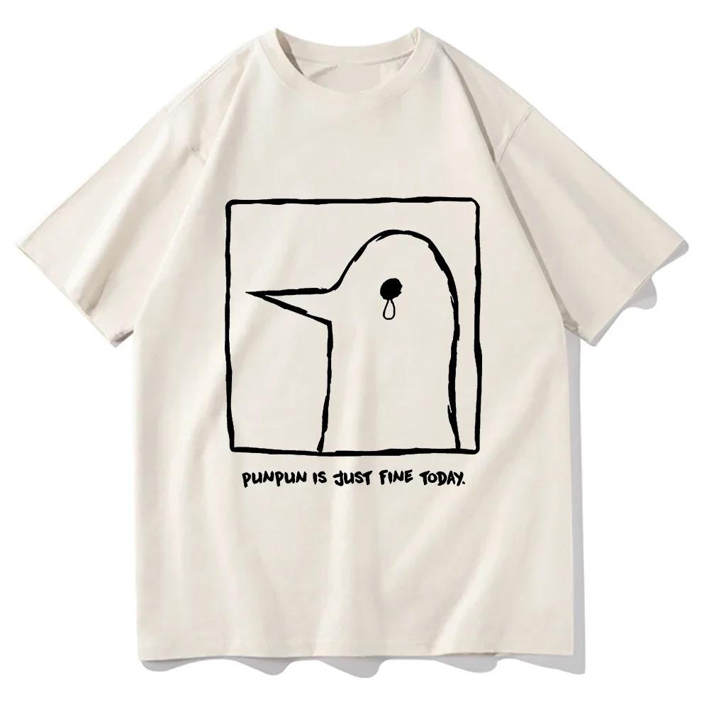 Oyasumi Punpun Tričko Pánské Dámské Harajuku Estetické Streetwear Grafické Tričko Unisex Anime Manga Kreslený Vintážní Pískové Trička Topy