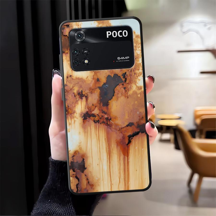 

Funda Phone Cover Case for Xiaomi Poco X3 X4 X5 F3 F4 F5 C51 C65 M5 M3 M4 Pro C50 Retro Rust Poco X3 Pro