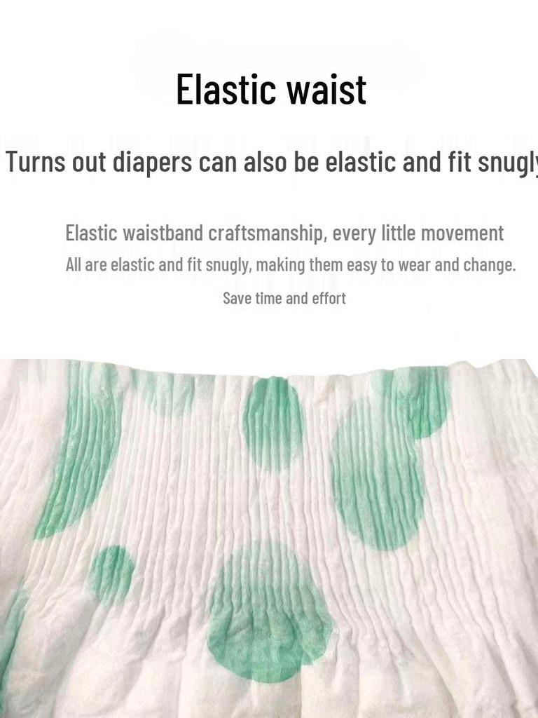 Ultra-Thin Soft Newborn Baby Diapers - High Absorbency & Breathable, All Sizes (S, M, L, XL)