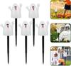 5 In 1 String Light Solar Halloween LED Outdoor Waterproof Ghost Stake Lights for Outdoor Pathway Yard Garden Decoration