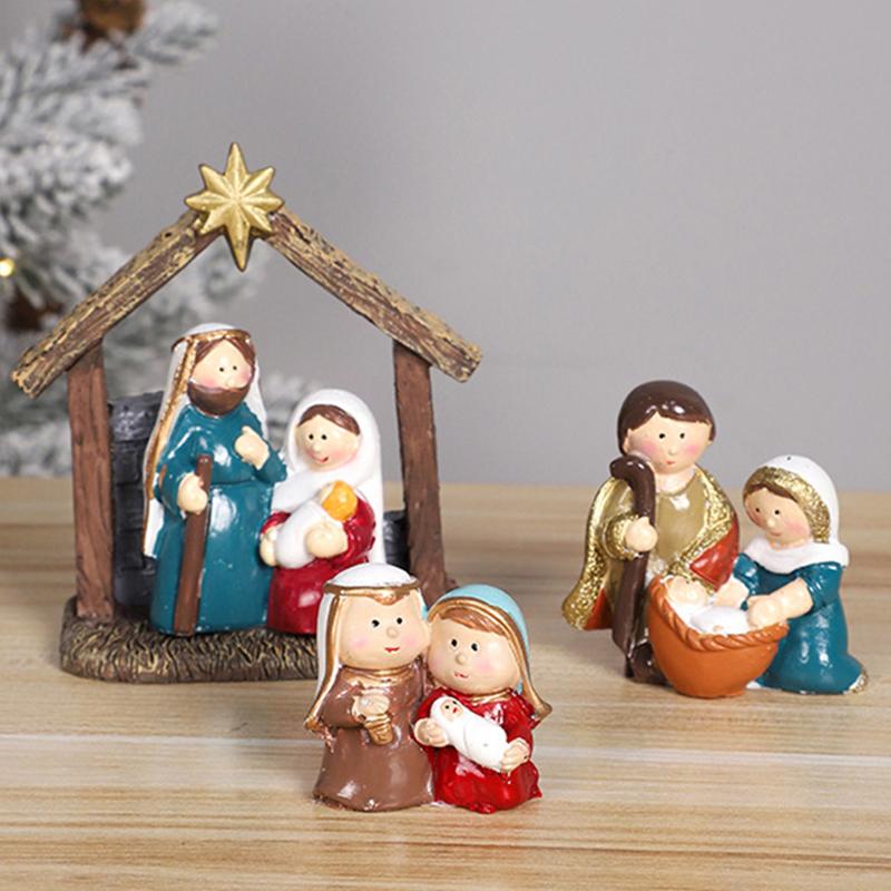 Resin Statue Religious Figurine Decoration Catholic For Religious Celebration