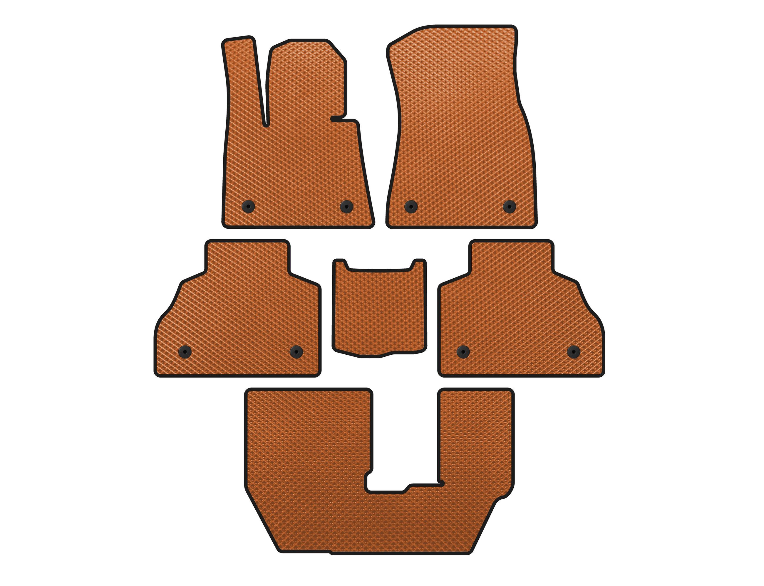 

EVA mats (3 rows, Orange) for BMW X7 G07 2019-