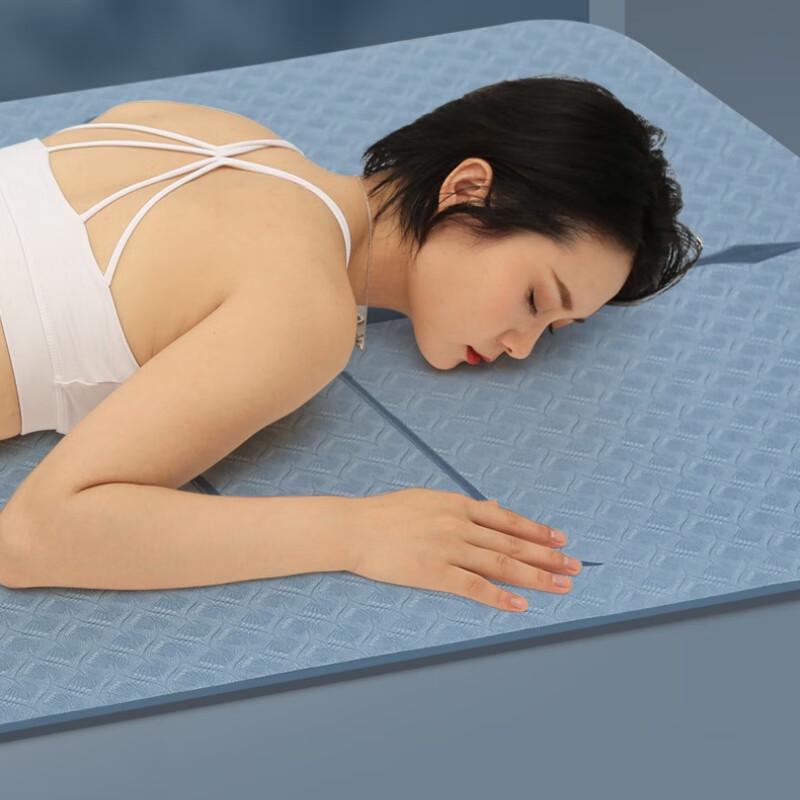 TPE Yoga Mat with Alignment Lines