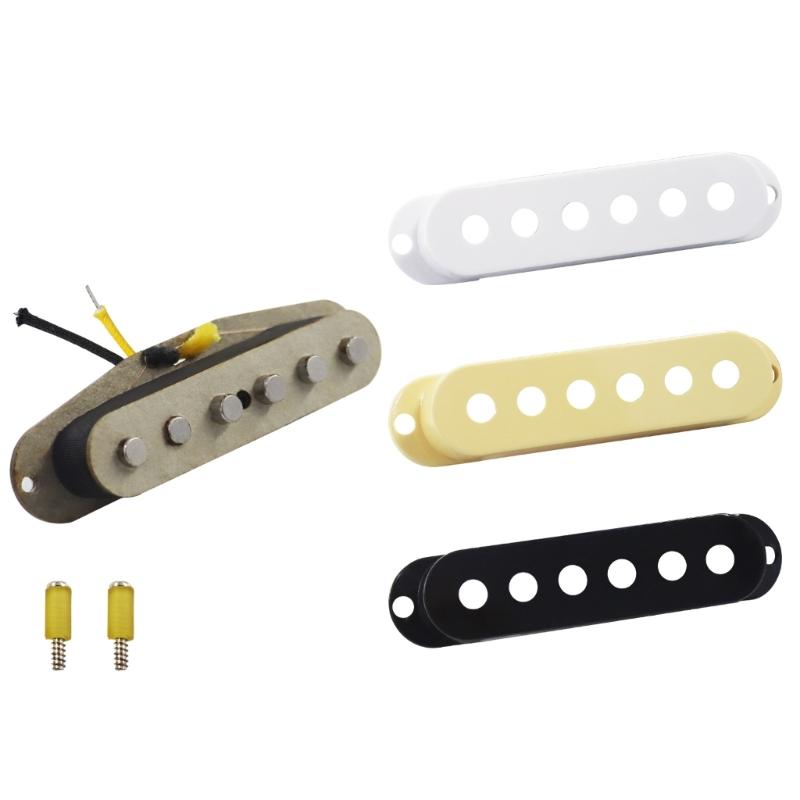 6 Strings Guitar Pickups Single Noise Reductions Pickups Single Coil Electric Guitar Pickup Neck and Bridge Guitar Parts