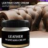 Leather Care Cream Leather Repair Polishing For Couches Deep Nourishing Recoloring Balm Dark Brown Furniture Leather
