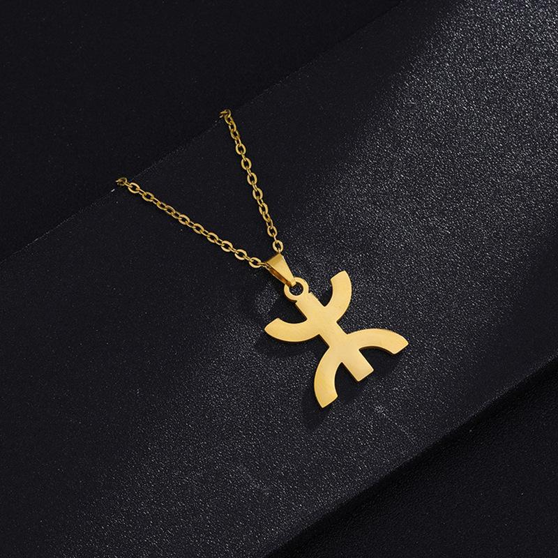 

Yiluocd Vintage Africa Berbers Symbol Necklaces For Women Kabyle Berber Jewelry Amazigh Letter Ethnic Powerful Amulet