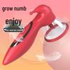 Clitoral and Nipple Stimulating Vibrator: Tongue-Licking and Sucking Massager for Female Orgasm