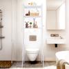 Nyana Home 3 Tier Over Toilet Shelf Bathroom WC 150x50x18cm
