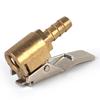 1pc Car  Tyre Wheel Tire 6mm Zinc Alloy Air Chuck Inflator Pump Valve Clip Clamp Connector Adapter