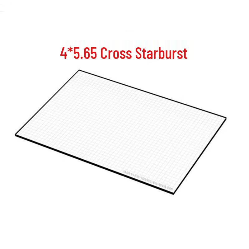 V-KOOL VFX 4x5.65 Movie Lens Cross Star Effect Filter