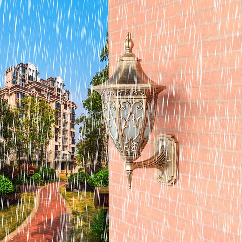 Outdoor Wall Lamp European StyleWaterproof Courtyard Lamp Home Villa Entrance Wall Balcony Landscape Lamp