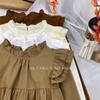 Damen Retro Französisches Langarmhemd mit Rüschenkragen - Autumn Slim Fit