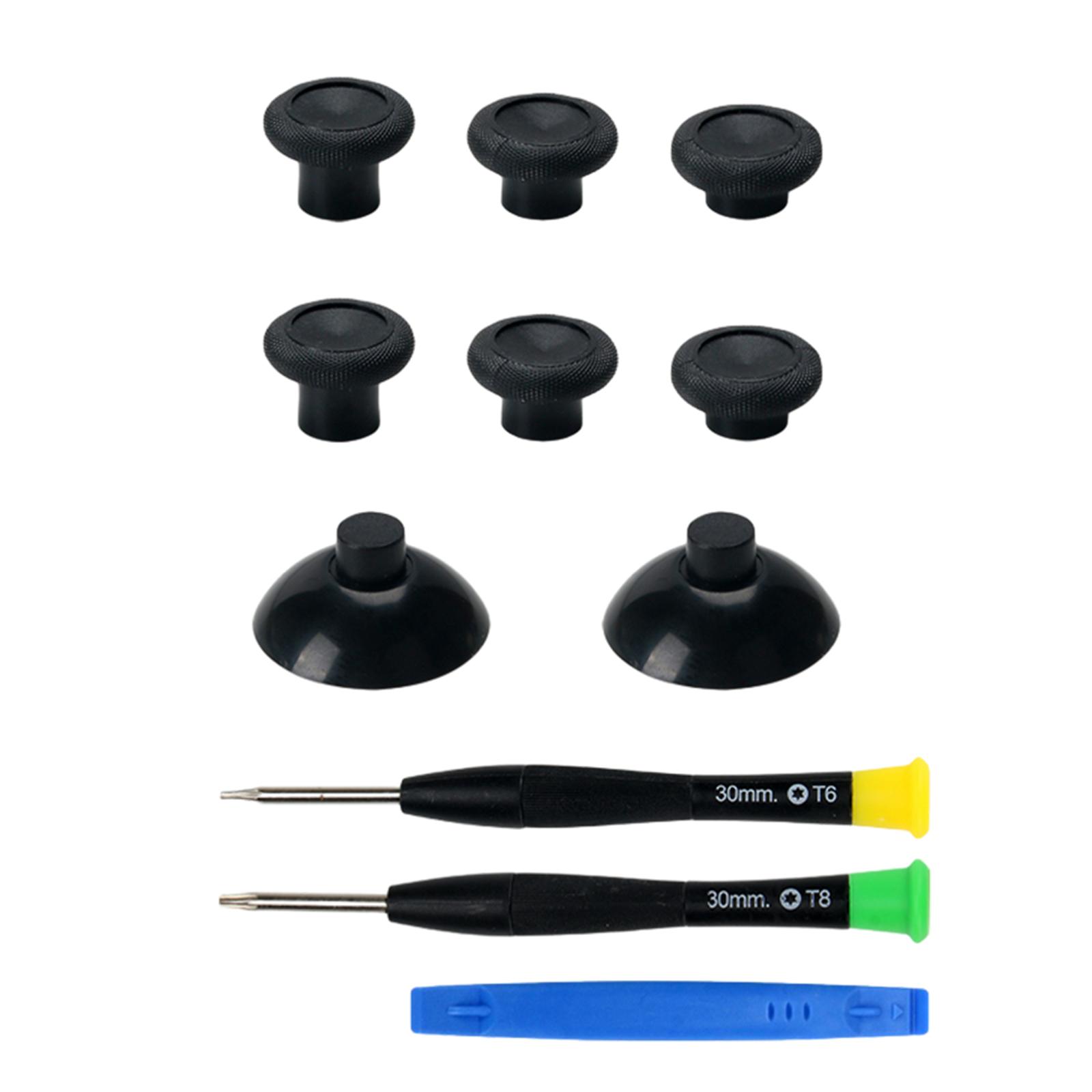 

Thumbstick Extenders 3 Heights Thumbstick Extensions Replacement Analog Stick for XB One with Pry Bar & Screwdriver 1