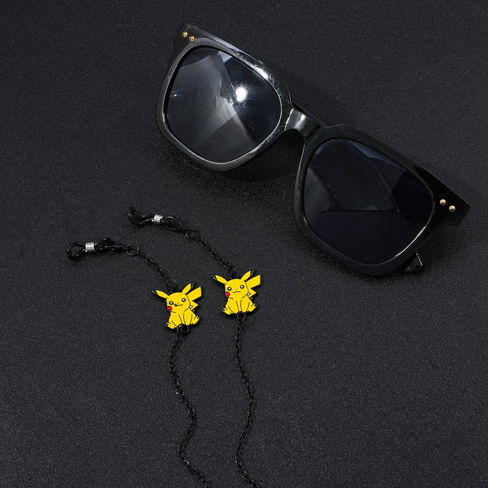 Pokémon Anime Glasses Chain Cute Pikachu & Character Enamel Pendant Handmade Eyewear Lanyard for Men & Women