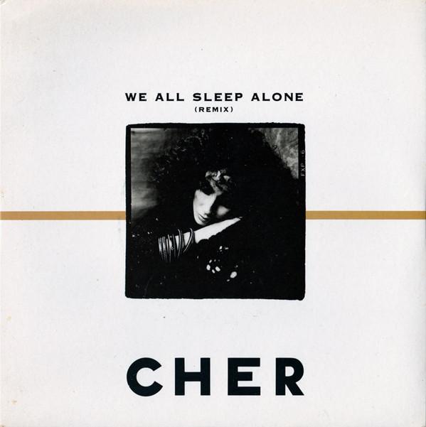 

7inch Record CHER - We All Sleep Alone (Remix) GEF35 Geffen Records 1988 UK Rock Used