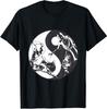 New Limited Shaolin Martial Arts Kung Fu Yin Yang MMA Chinese Vintage T-Shirt