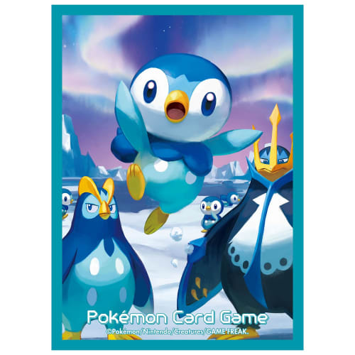Pok?mon Center Original Pok?mon Card Game Deck Shield: Piplup, Potaishi, and Empoleon