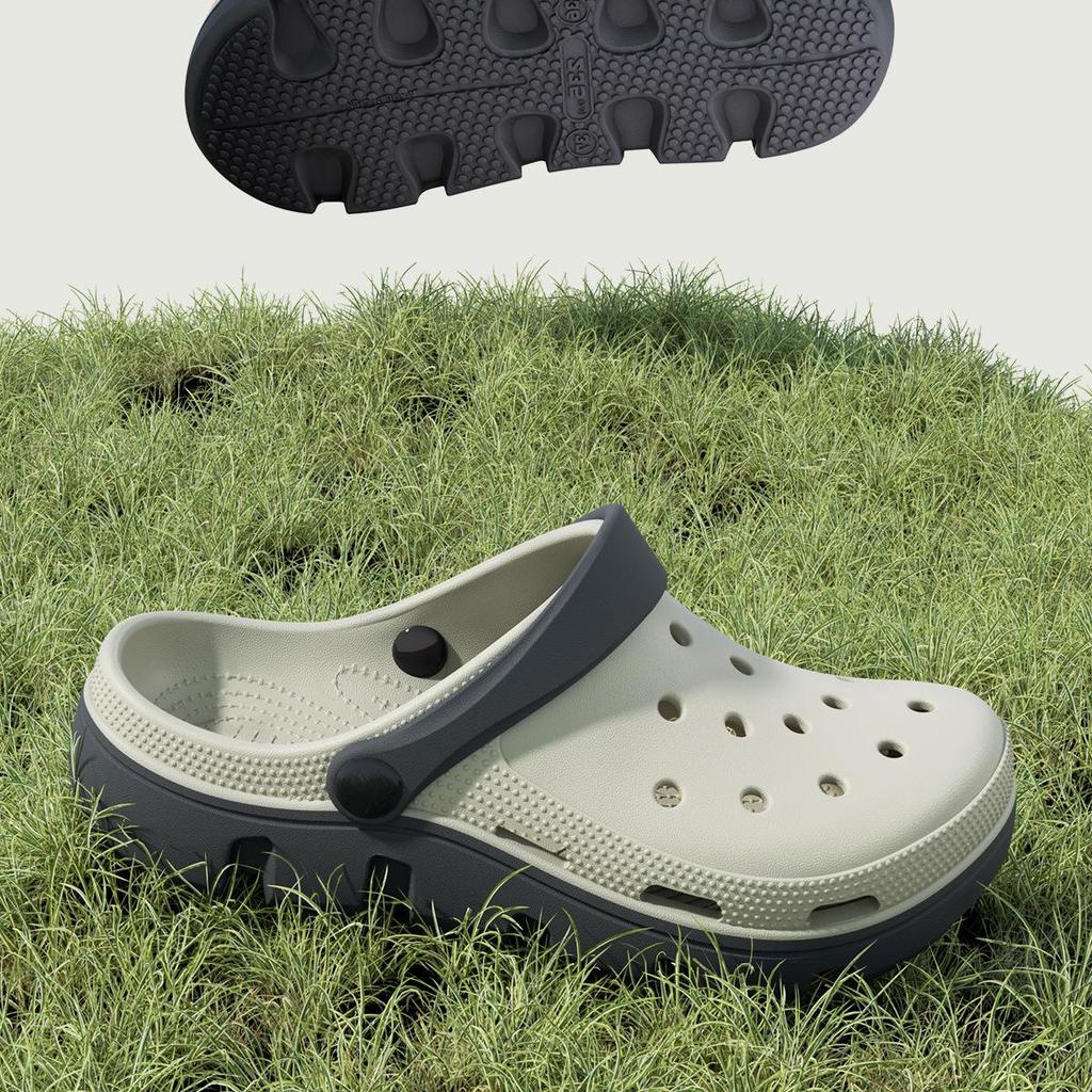 Men's 2025 EVA Holey Beach Shoes, Non-Slip Closed-Toe Slippers, Women's Summer Outdoor Sandals