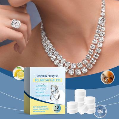 Jewelry Cleaning Tablets, Jewelry Cleaners, Jewelry Brighteners, Restoration, Decontamination, Maintenance, Cleaning, Jewelry Rings, Watch Chains