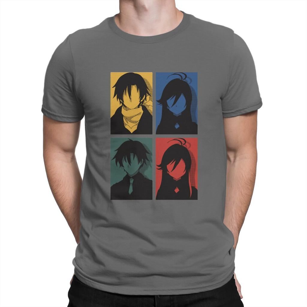 86 Eighty Six Creative TShirt for Men Anime Classic Round Collar Basic T Shirt Hip Hop Birthday Gifts Streetwear