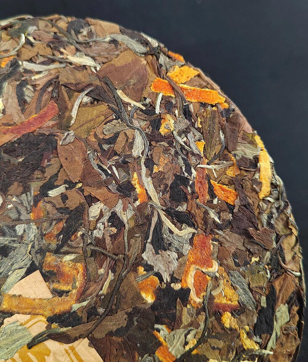 Белый чай Чэнь Пи Юньнань Белый чай Приправа Чай Пу Иу Старое дерево Белый чайный торт — фото 8