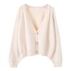 Women's Imitation Mink Fur Coat for Spring, Autumn and Winter Temperament Commuting Short Loose Korean-Style Knit Cardigan
