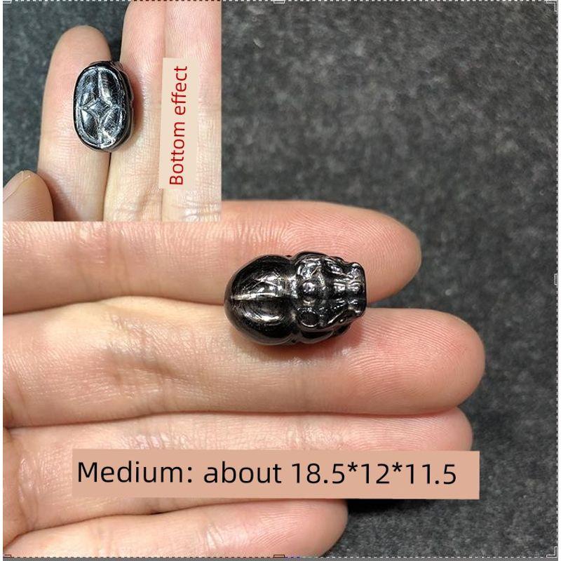 

Jinyunshi Парный мужской браслет с одинарным круглым украшением Special Medium Gold and Stone Pixiu