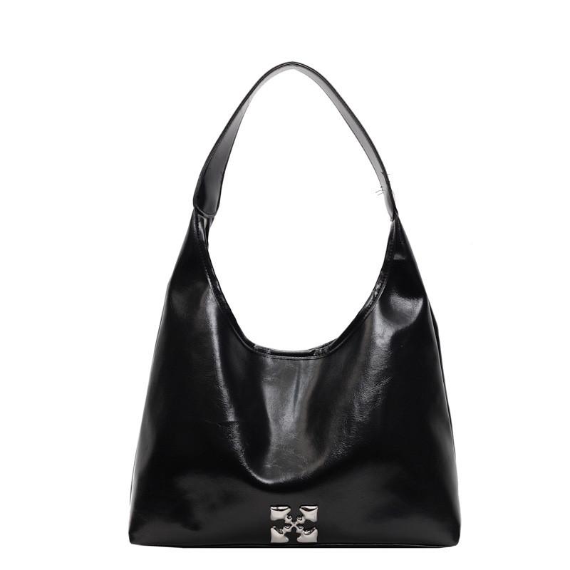 Vintage Large Capacity Chic Ins Korean Style Commuter Tote Bag For Women In Autumn Winter