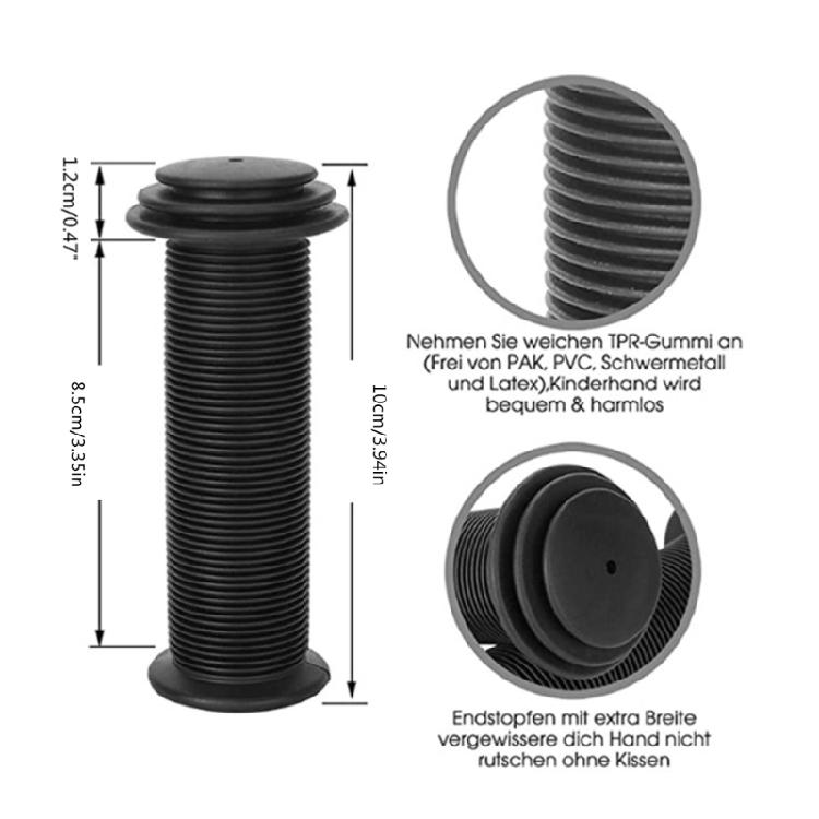 1Pair Antislip Bicycles Handlebars Grips Kid Bike Grips Childrens Bike Handlebars