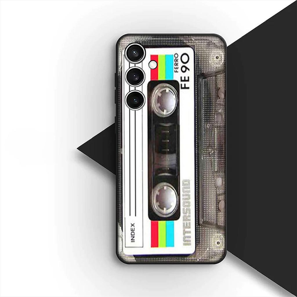 Cover for Motorola Moto G86 G57 E14 E15 G14 G34 G67 G84 G24 A54 G15 Power E22 Phone Case Cassette Retro Camera Vintage Tape