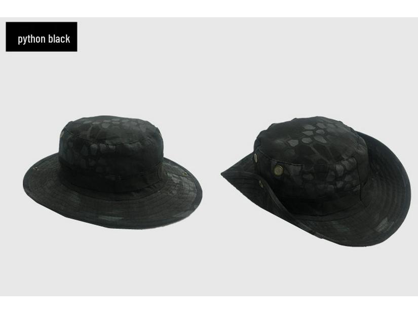 CS Camouflage Boonie Hat: Sun Protection for Fishing, Hiking, and Outdoor Activities