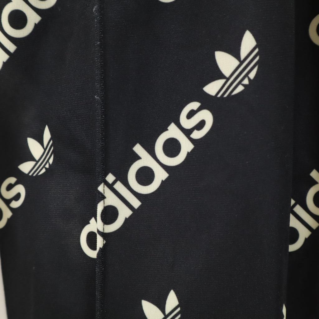 Adidas Originals Trefoil Logo Adibreak Track Pants S Black Jersey Women Used