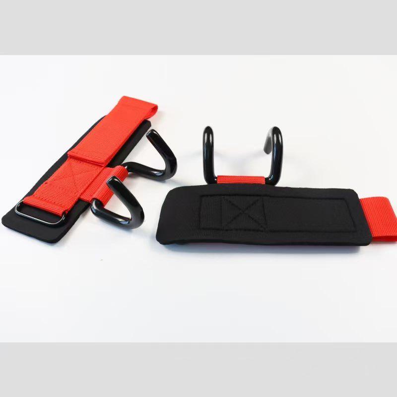 New Power Hook Grip Wrist Support for Pull-Up & Barbell Training One Size