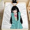1PC Kimi Ni Todoke Print Flannel Blanket, High Quality All Seasons, Home Decor, Warmth and Comfort, Perfect for Christmas Gifts