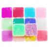 90g UV Resin Bubble Beads Water Droplet Bubble Beads No Hole Bubble Beads Resin Supplies for DIY Crafts Jewelry Making