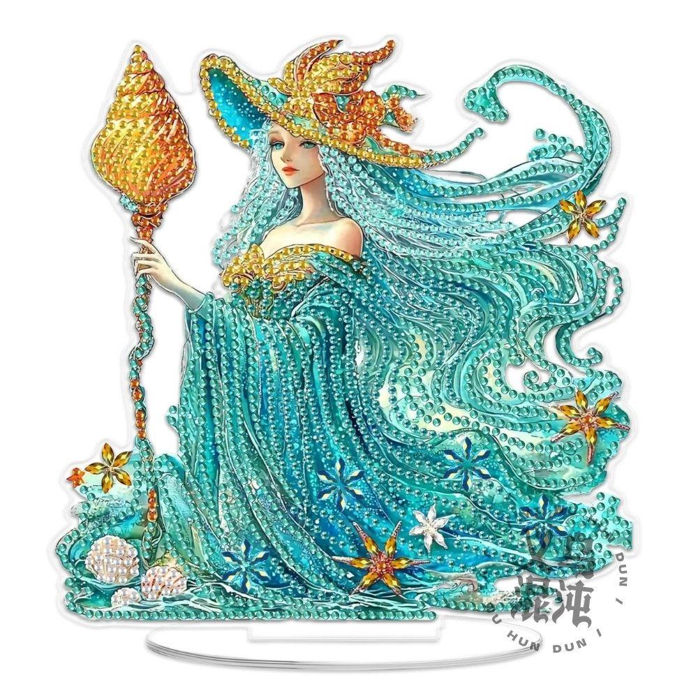 Halloween Diamond Painting Ornament Handmade DIY Crystal Special-shaped Diamond Sticker Diamond Art Desktop Decoration